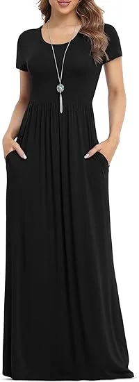 Amazon Easter Sale: You Don't Want To Miss-2024. LONG DRESS WITH POCKET.